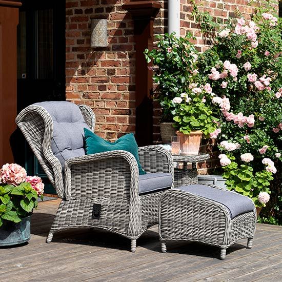 Rosita armchair natural/beige