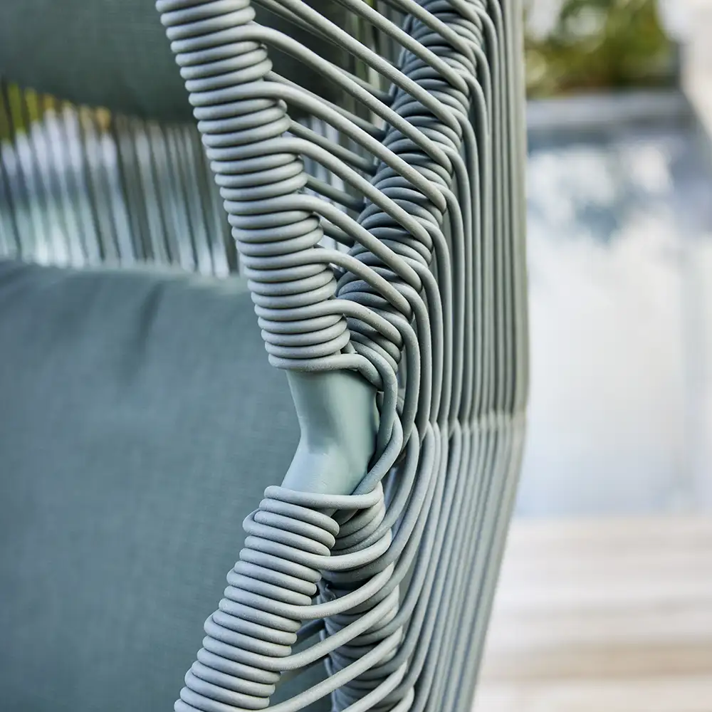 Hive hanging chair Dusty green, Weave