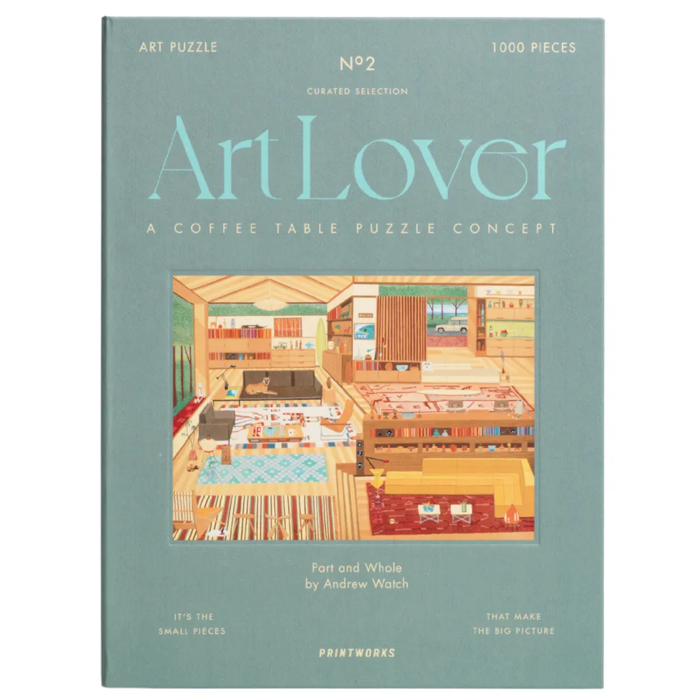Art Lover Book Puzzle - Part and Whole, 1000 pcs