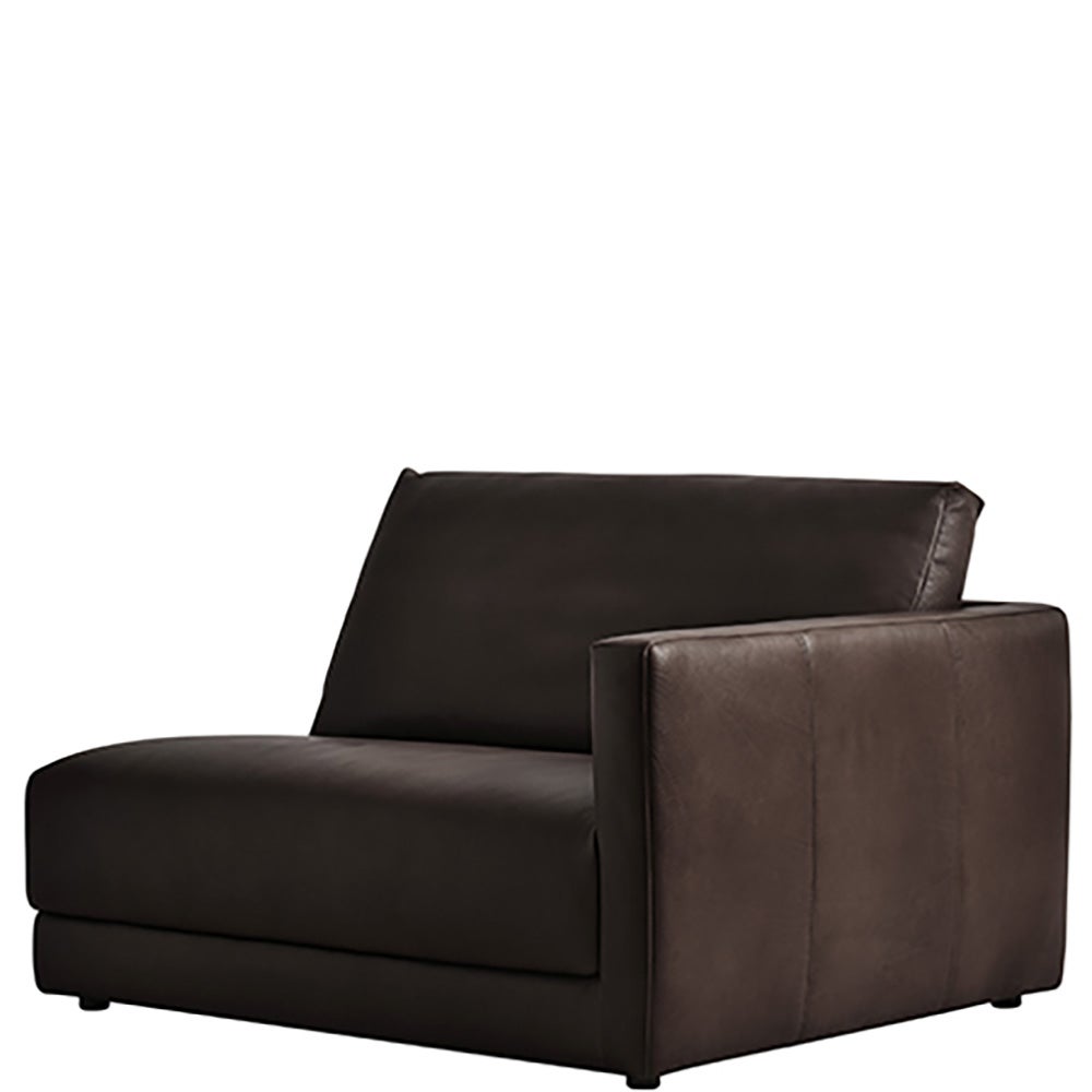 Broome section armrest right Espresso