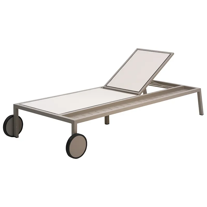 Samvaro sun lounger  Khaki / Sand
