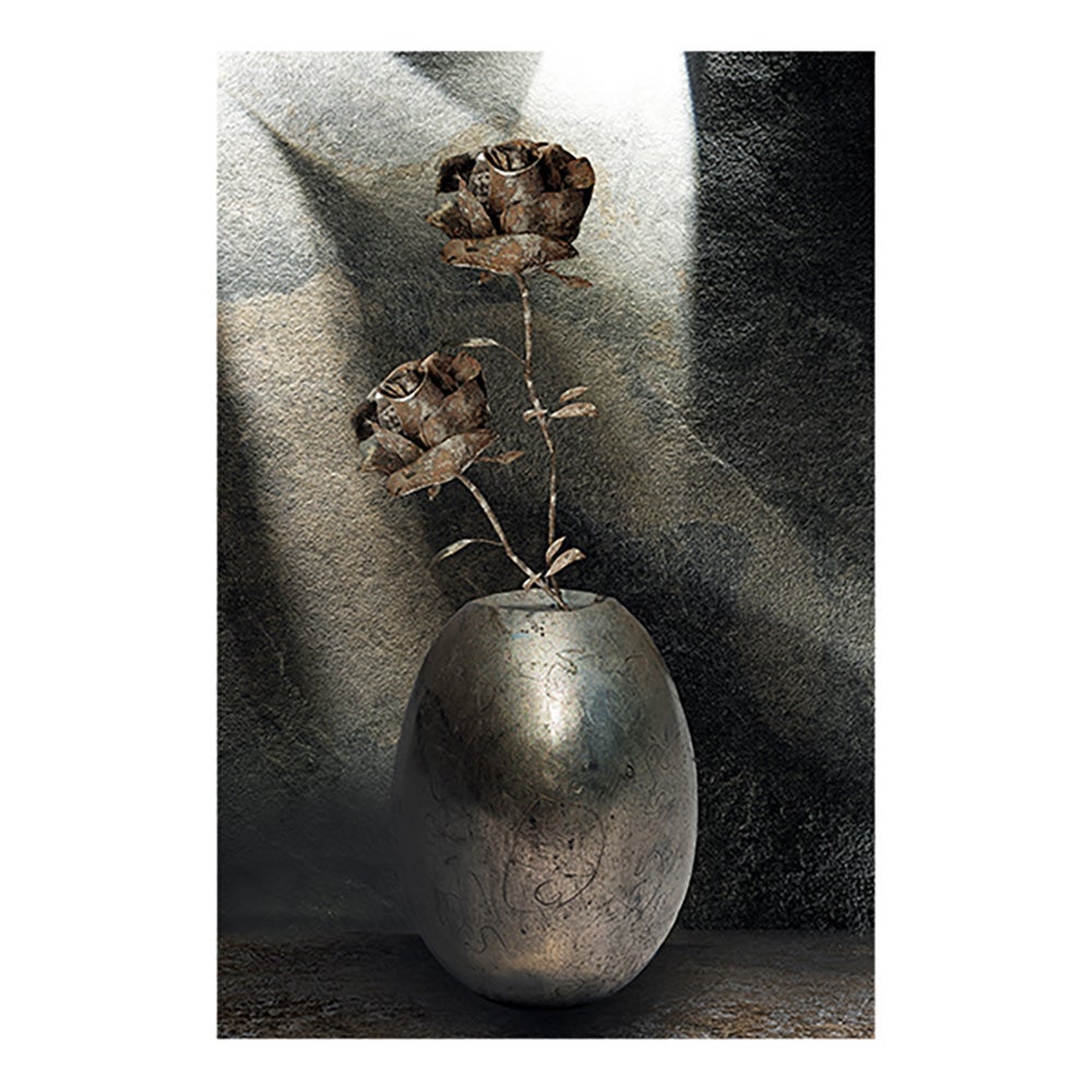 ETERNAL FLOWERS photo board - 100x150, Aluminium