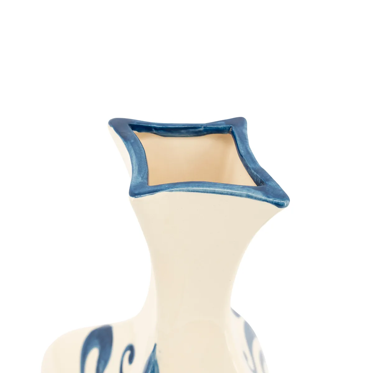 Decorative Vase Blu 1 H50 cm