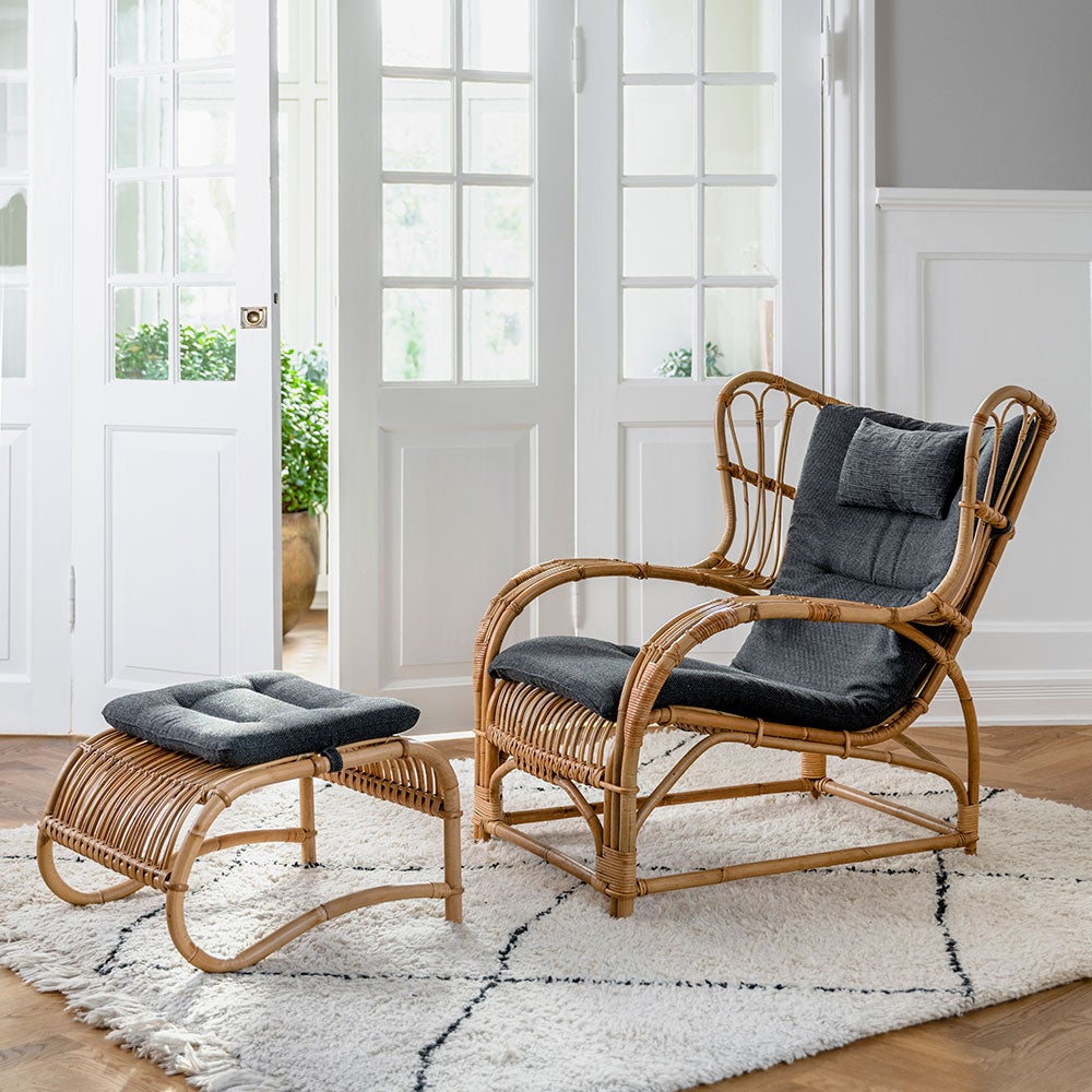 Teddy Rattan Armchair Natural