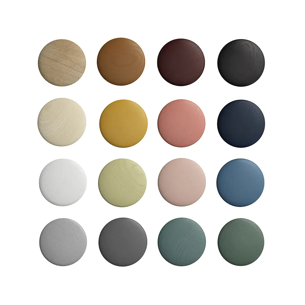 Dots Wood Ø17 cm - Dark Green