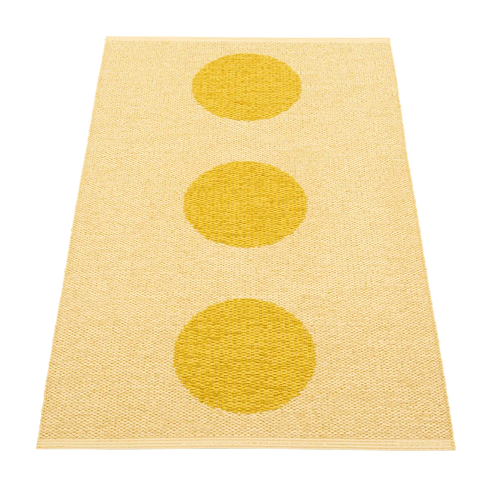 Vera Pop carpet Mustard/Pale Yellow 70 x 120cm