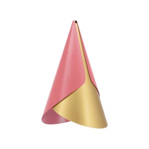 Cornet Lampshade Nuance Rose/Brass