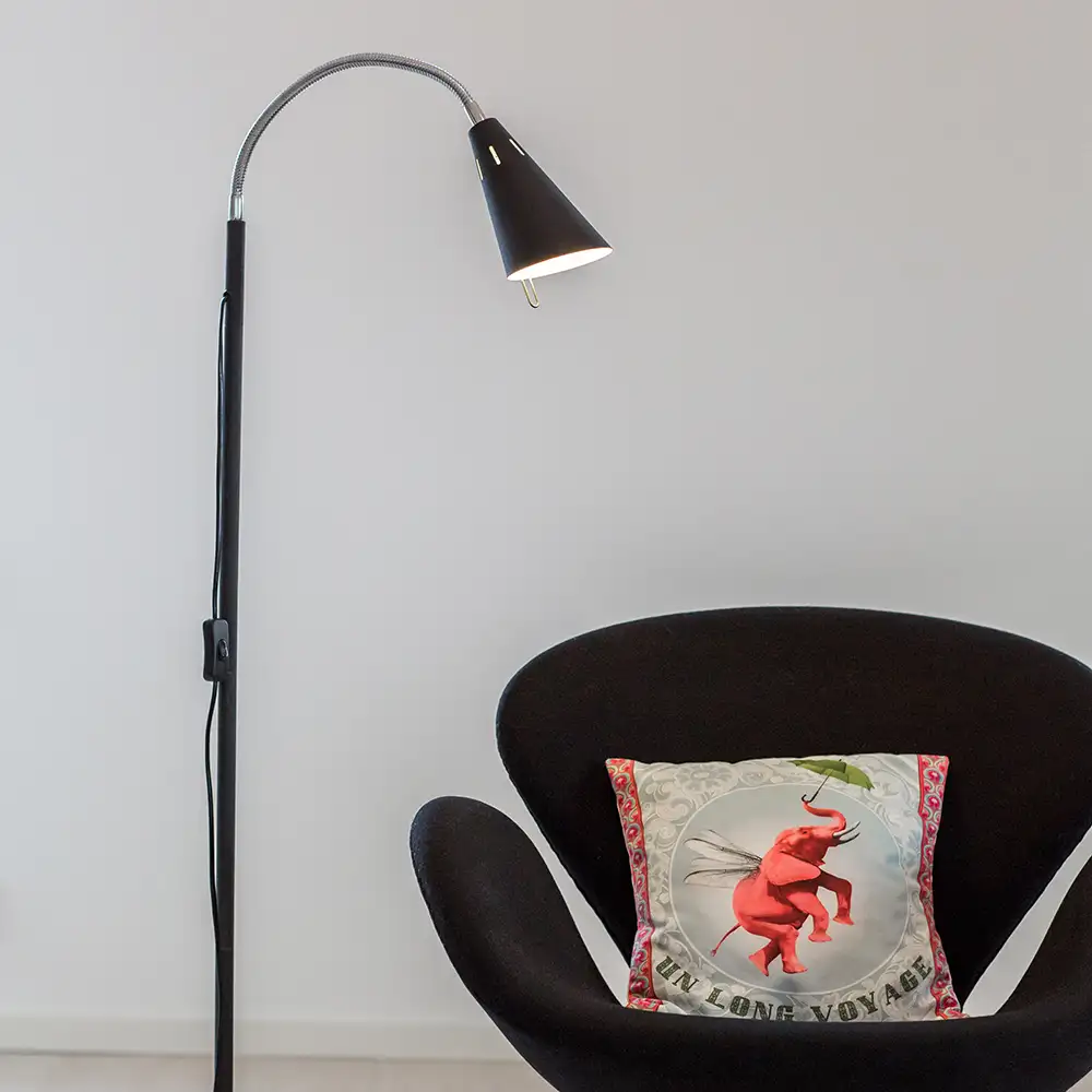 Best Floor Lamp Sand Black