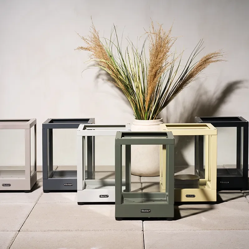 Belfort lantern Light Grey, H28