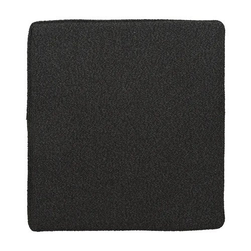 Frisk cushion 43x41 cm Teddy Black