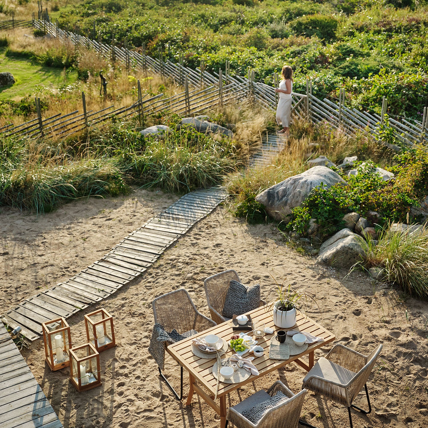 Kornell dining table 90x150 cm natural teak