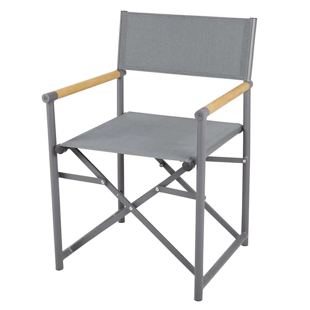 Zand dining chair teak/anthracite