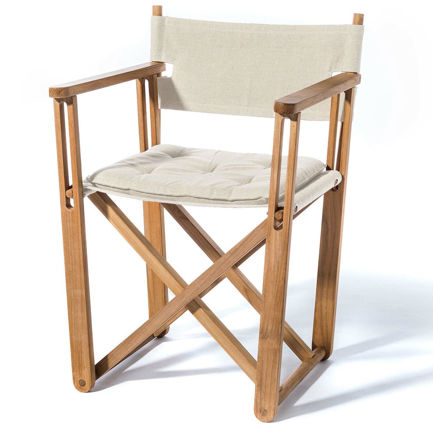 Kryss lounge armchair teak