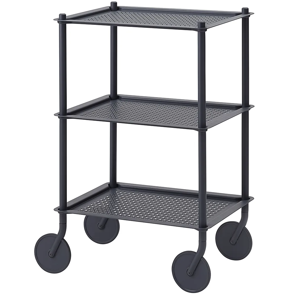 Flow Trolley 3 Layers Blue-Grey 