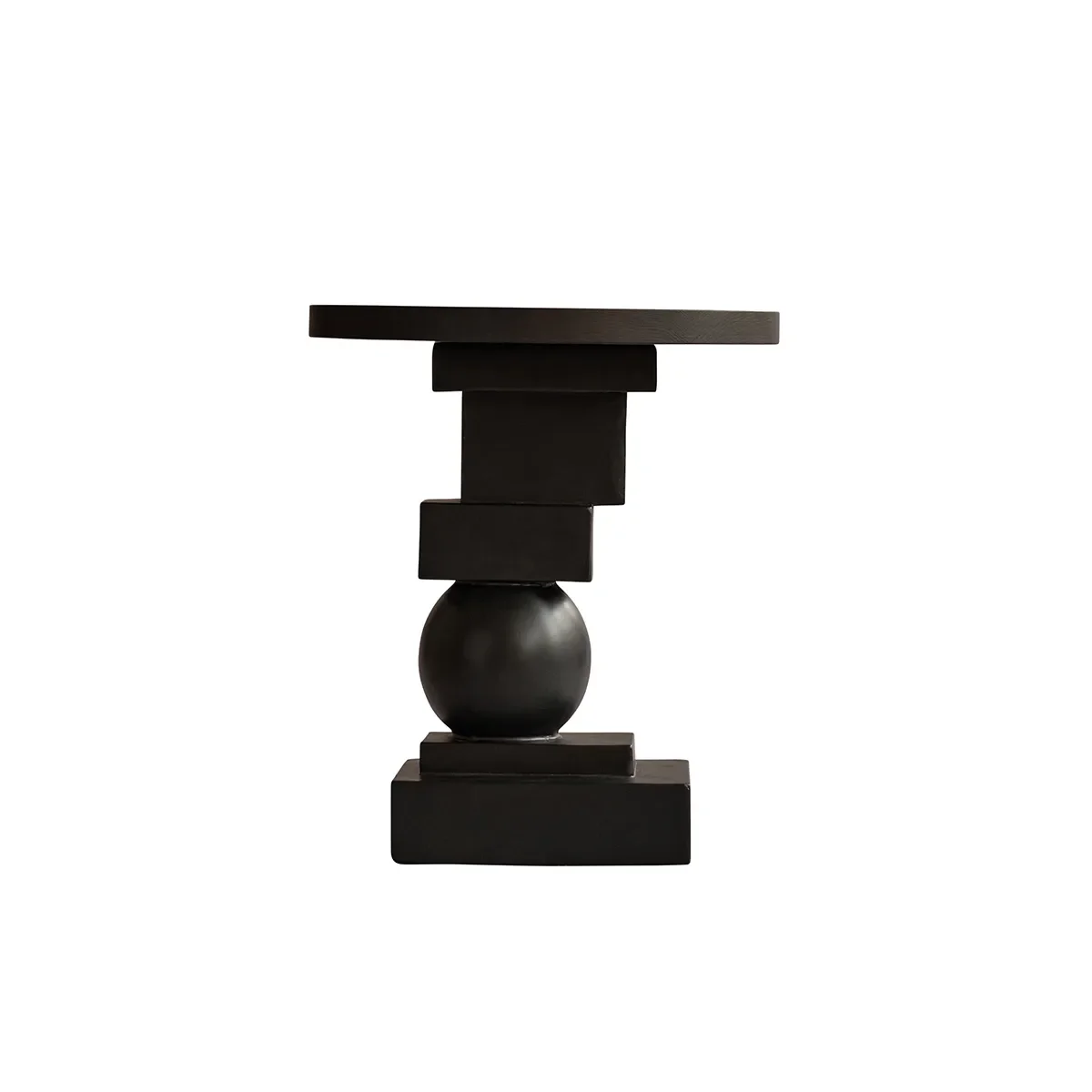 Artist Side Table - Coffee Black Oak