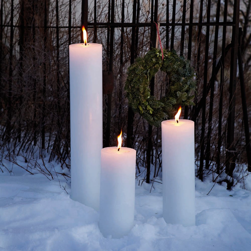 EVENT Outdoor Candle White L
