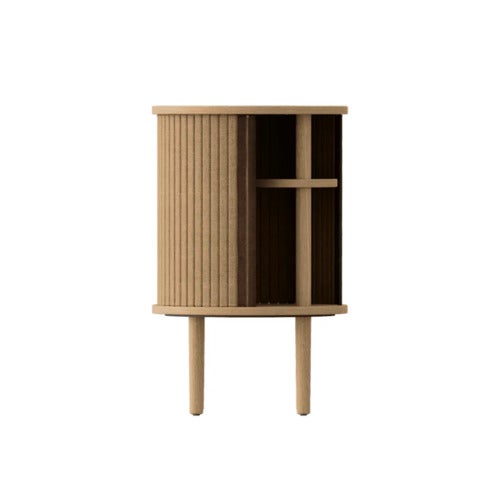 Audacious Side Table Oak/Sugar Brown