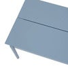 Linear Steel Dining table 220x90 cm Pale Blue 