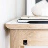 Sm131 Desk Oak Solid White Oil 115X55X74cm