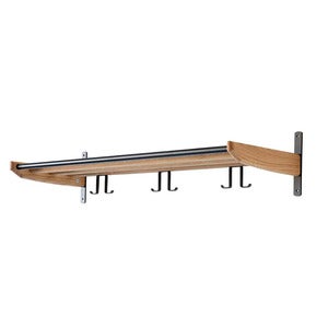 Cora Hat rack 90 cm Lacquered Oak