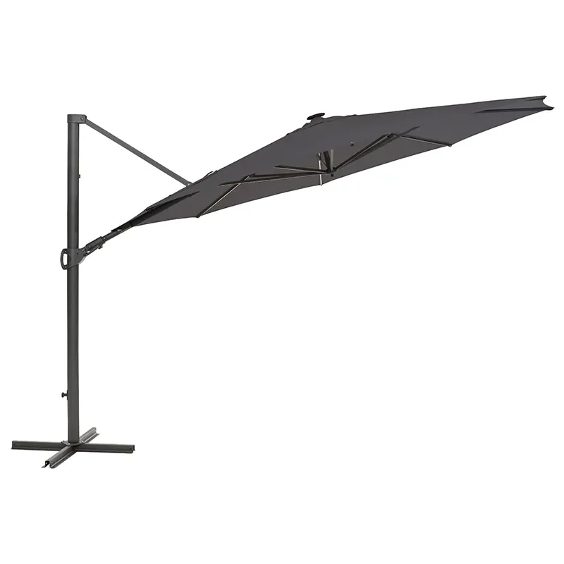 Cliento parasol 350 cm Antracit / Grey
