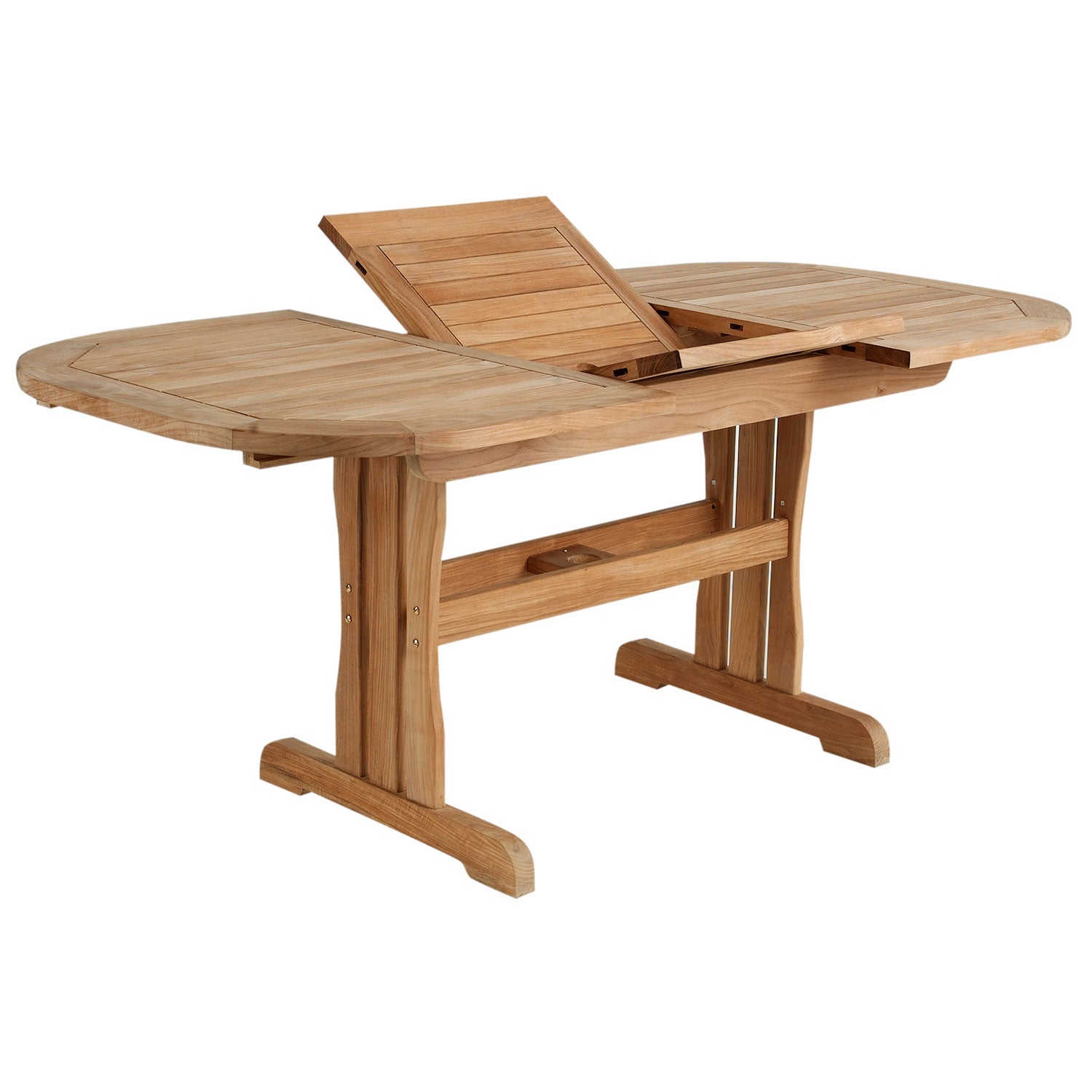 Melbourne dining table 100x190-240 cm teak
