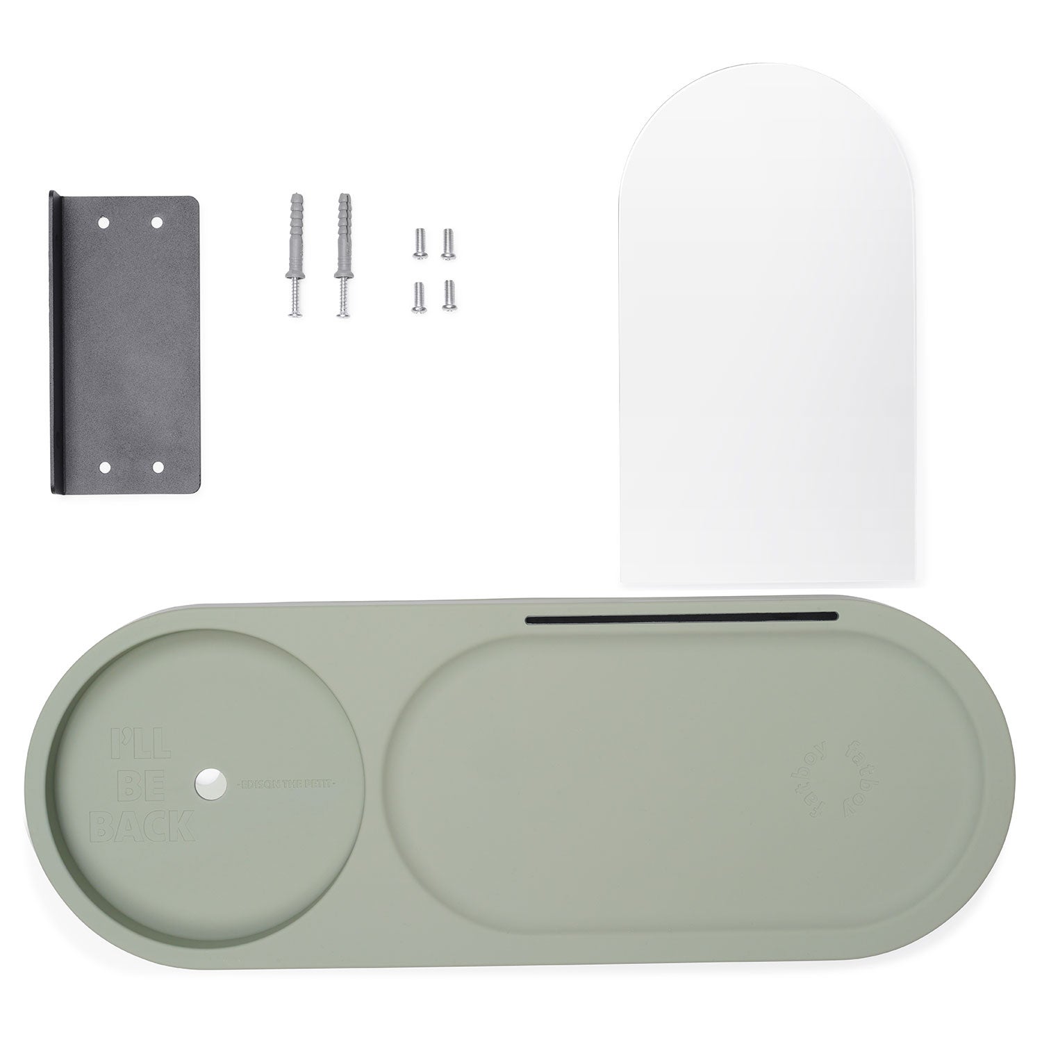 Edison the petit residence lamp envy green