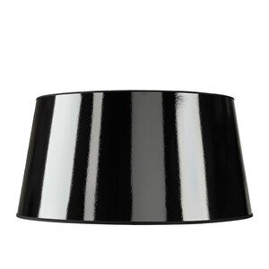 Lampshade Classic Xxl Low Black Lacquer