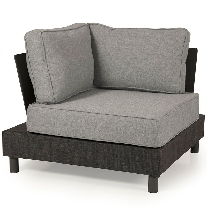 Battleford corner seat grey incl. cushions