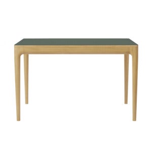 Heart'n'Soul Dining Table 120/220x90x75 Oak/Moss Green