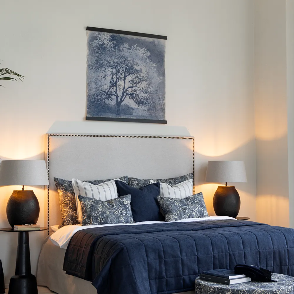 ALBERO BLU PAINT 100x100 cm