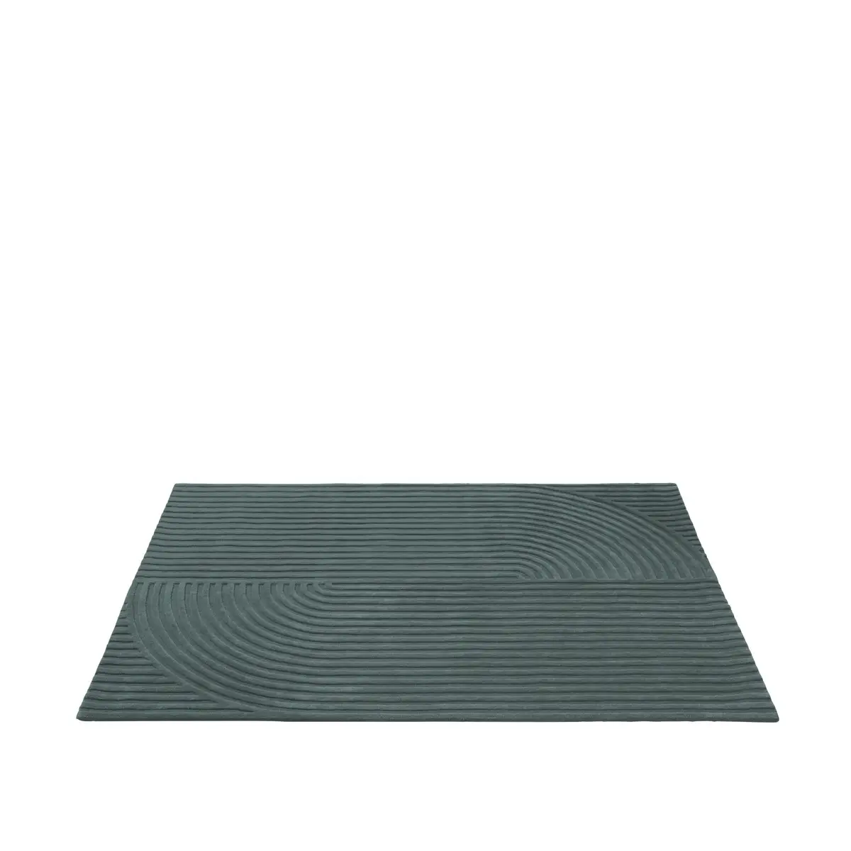Relevo Rug Quattro - 170 x 240 cm - Dark Green