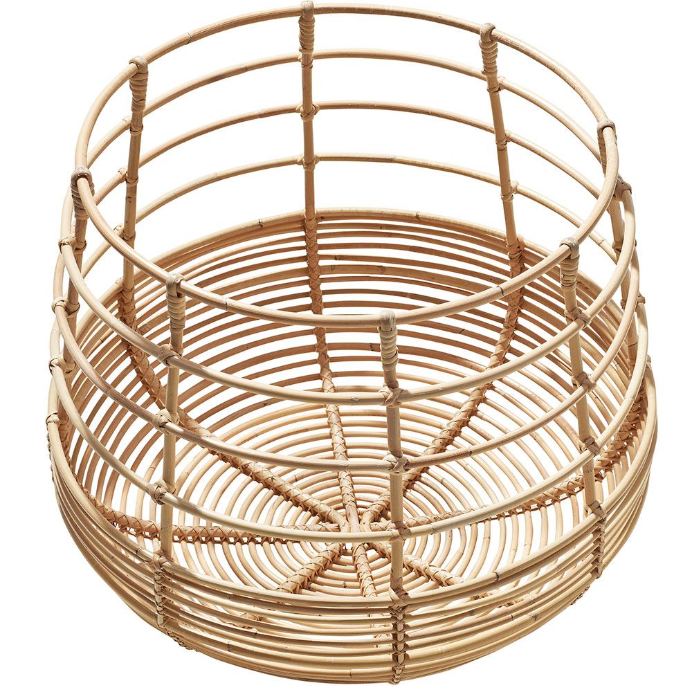Sweep Rattan Basket Round