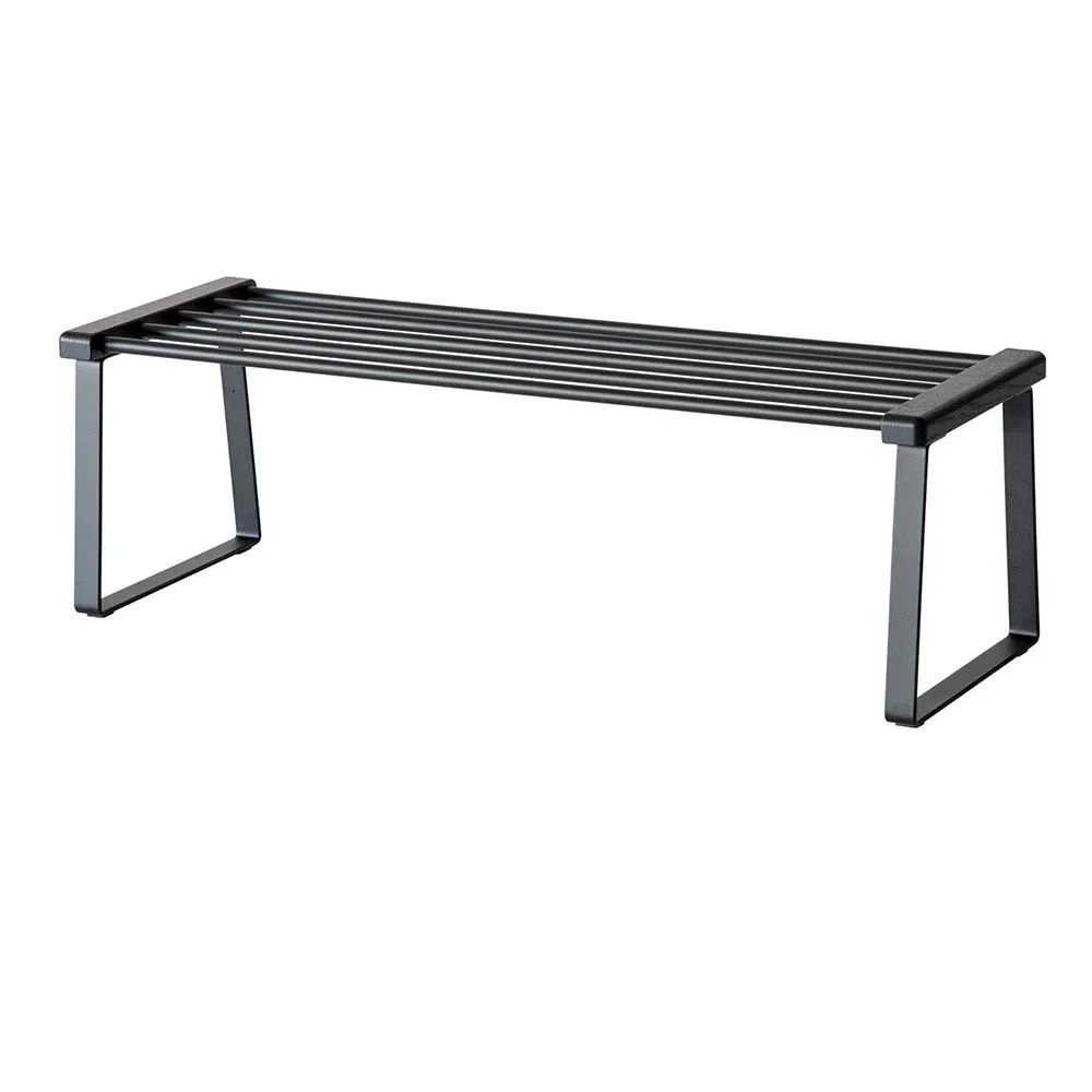 Cora Shoe rack 90 cm Black stained Oak