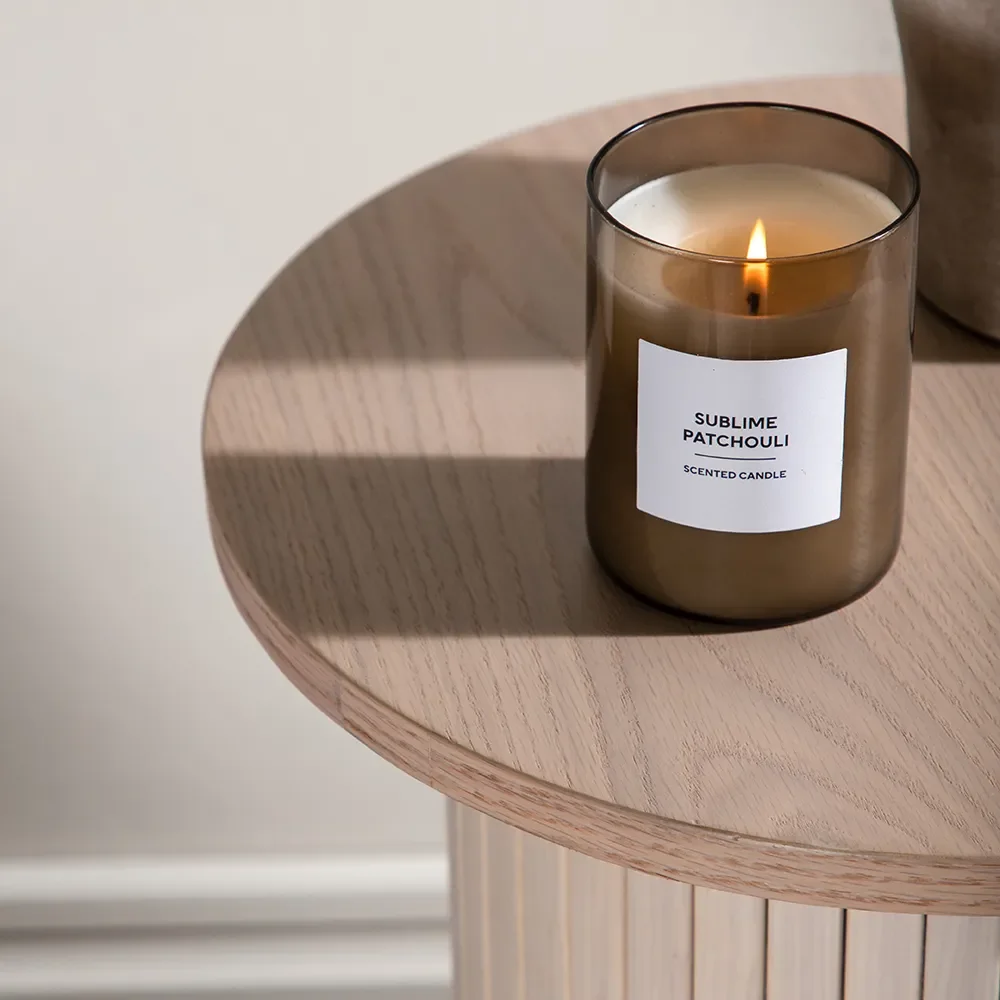 Bianca side table White plastered