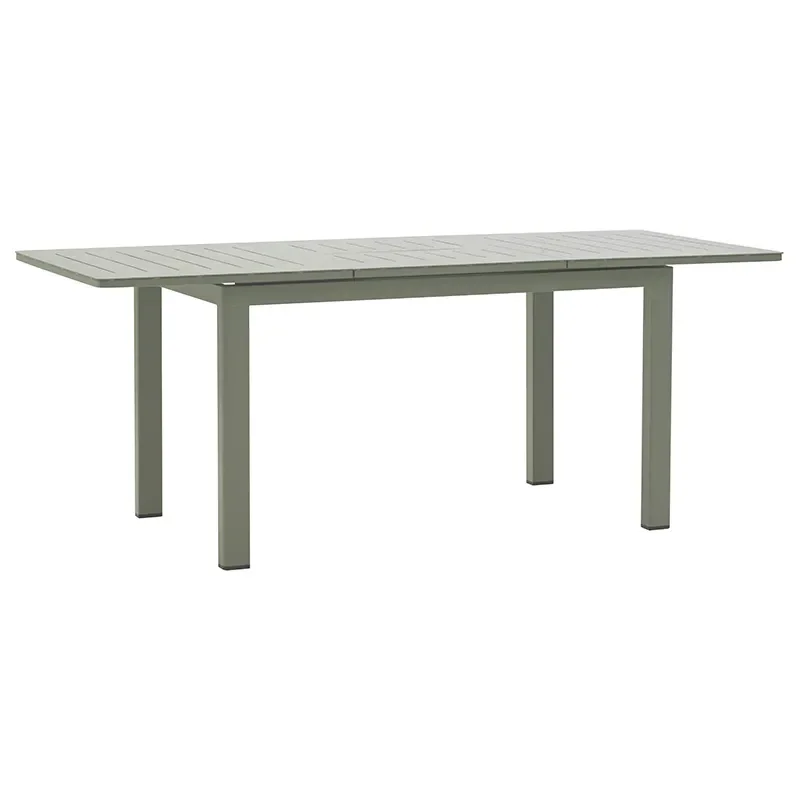 Lomma dining table 80x132-192 cm Dusty green