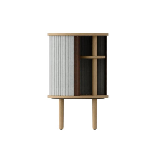Audacious Side Table Oak/Sterling