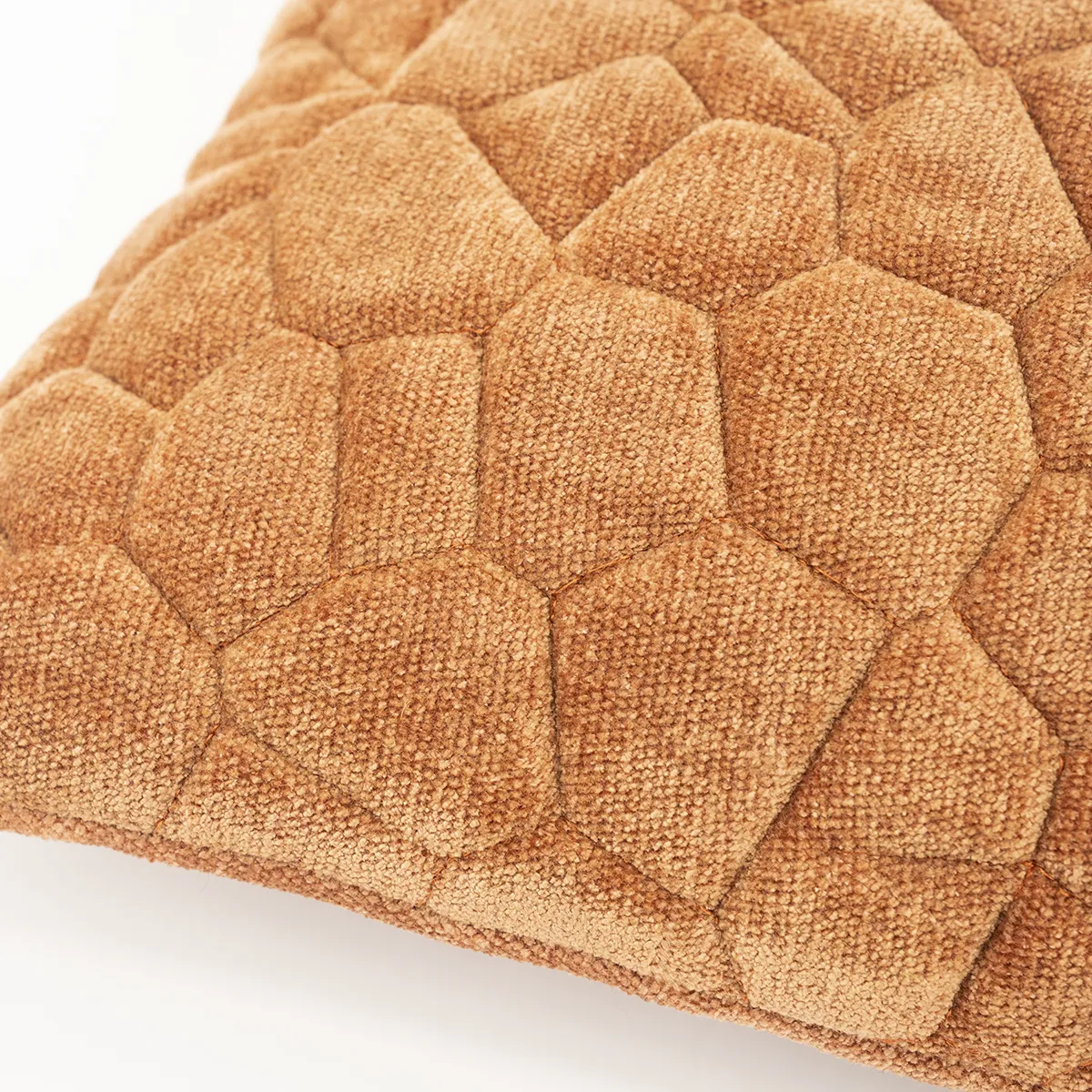 Decorative Cushion Stitch Mocha Mousse 45x45 cm