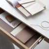 Sm131 Desk Oak Solid White Oil 115X55X74cm