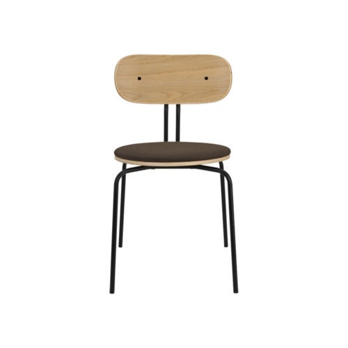 Curious Dining Chair Oak/Black Metal Mocca