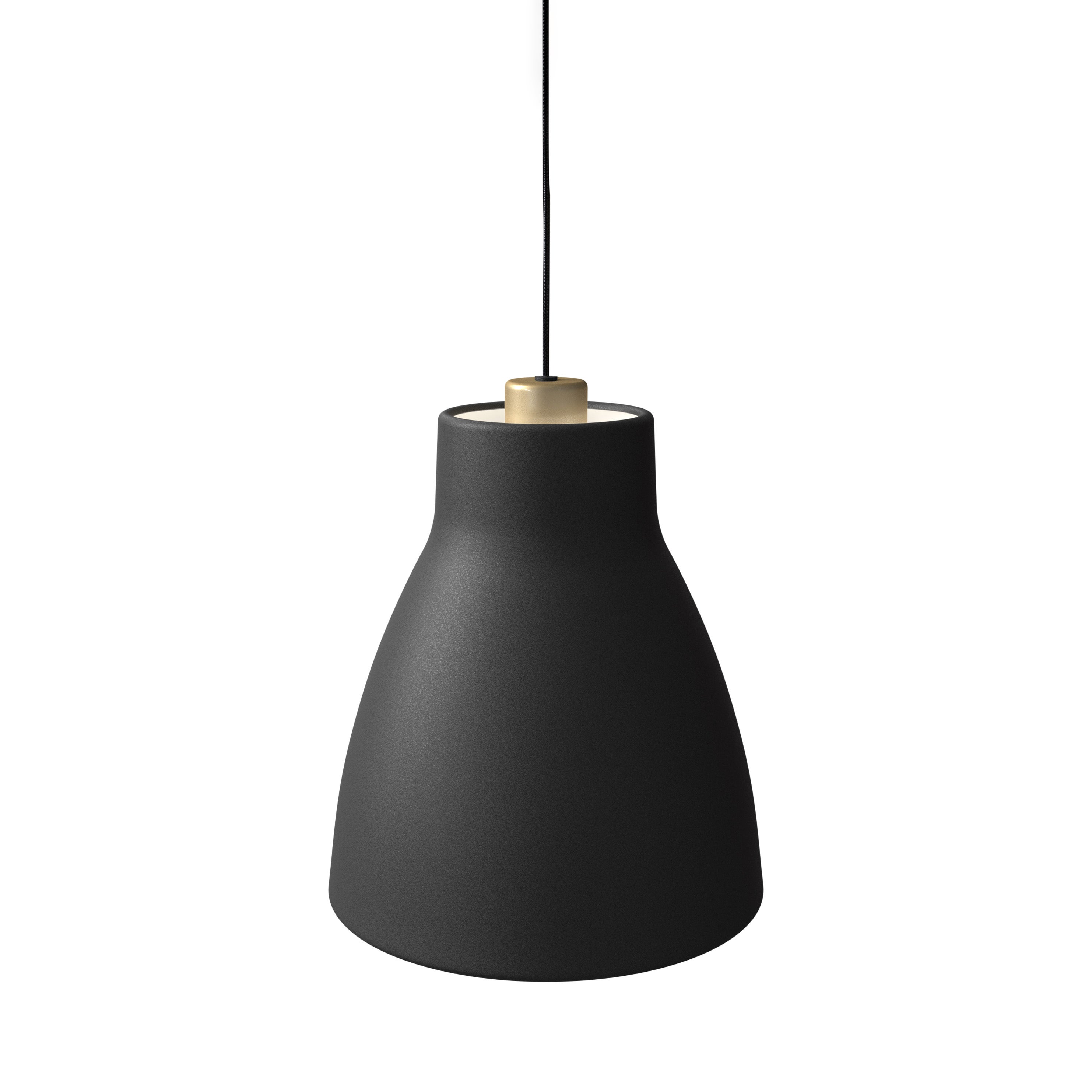 Gong Pendant D250 Black structure/Gold