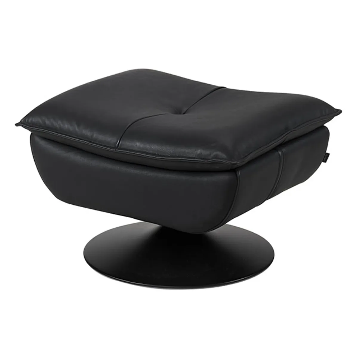 Tribeca footstool i läder