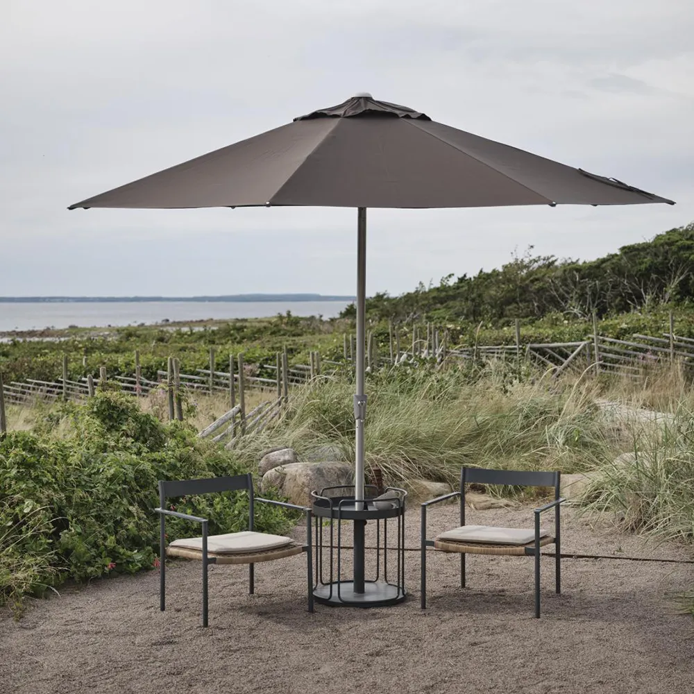 ABRIOLA - Parasol Ø330 cm-black