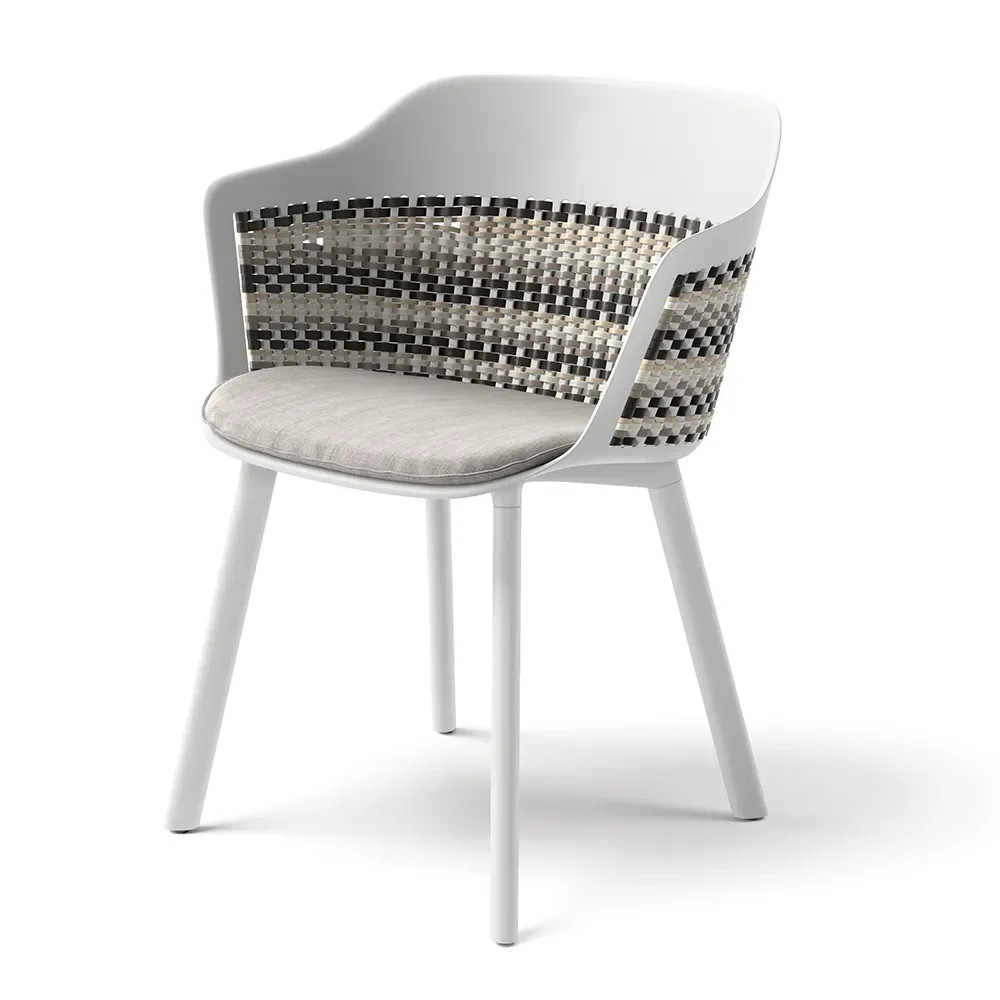 MYMI armchair w/ aluminum legs DE1 lipari 0304 lipari 0304