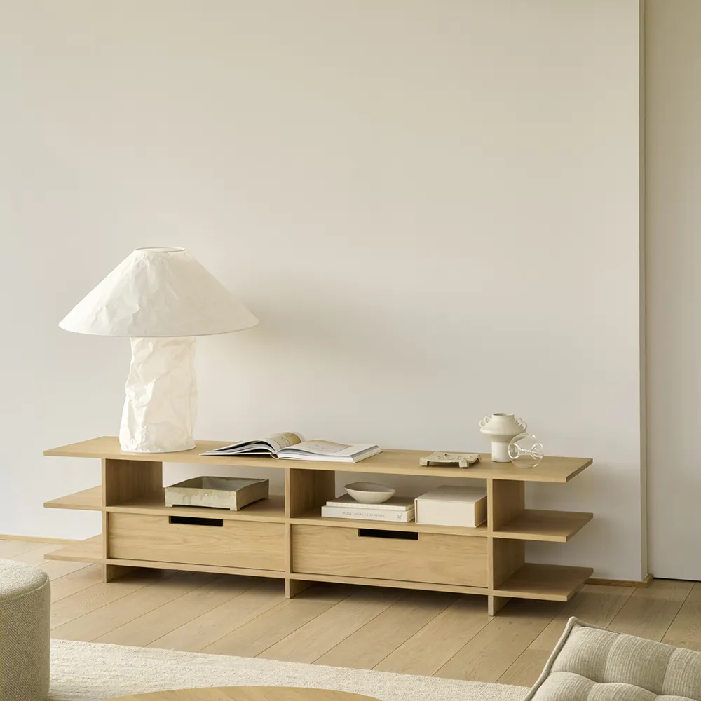 TV Cabinet in Oak Kabuki