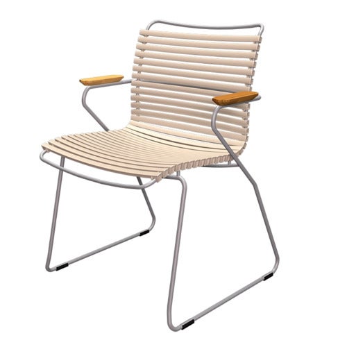 CLICK Frame chair Beige/grey/Bamboo