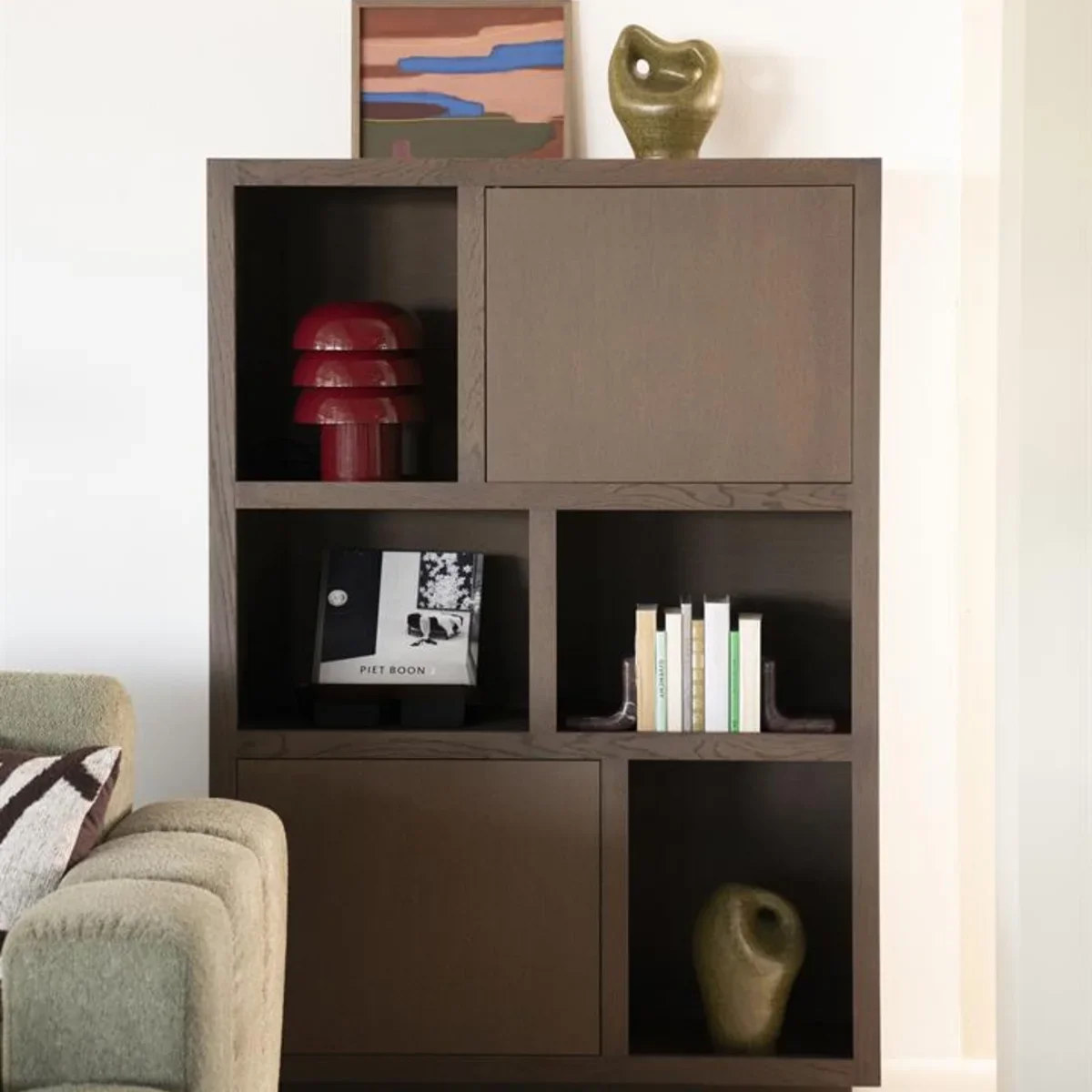 Helsinki Cabinet 120x170cm - brown