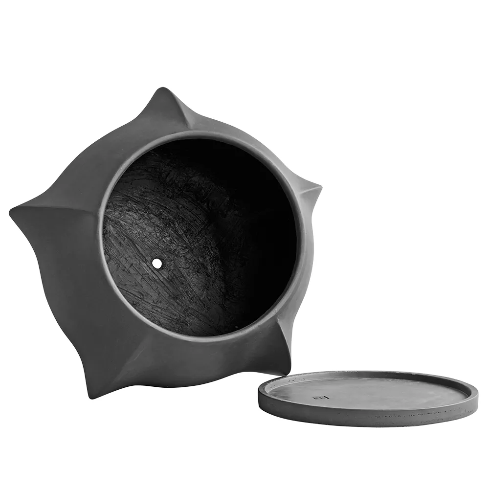 Arket pot Big - Dark Grey