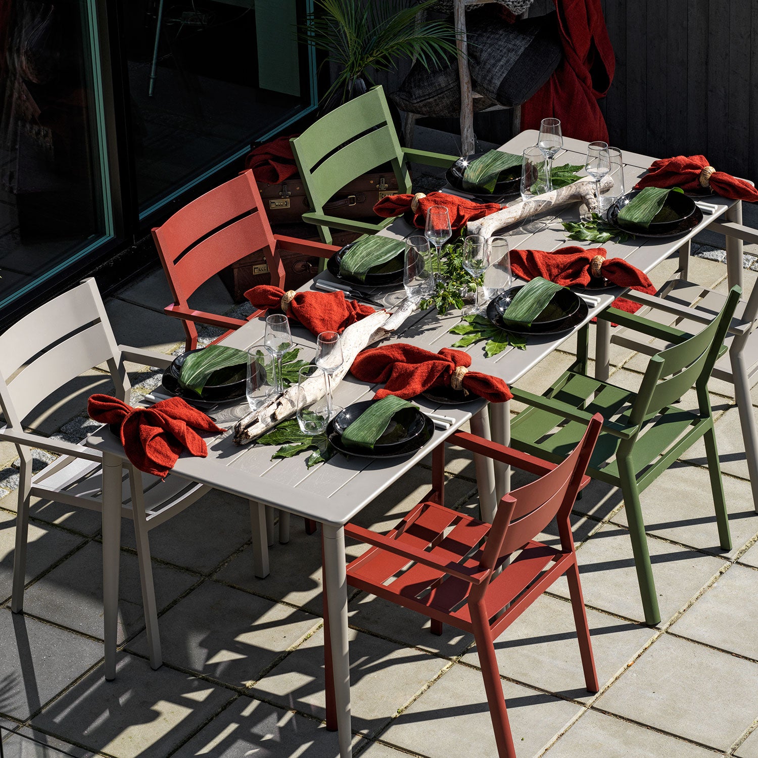 Delia armchair burnt paprika