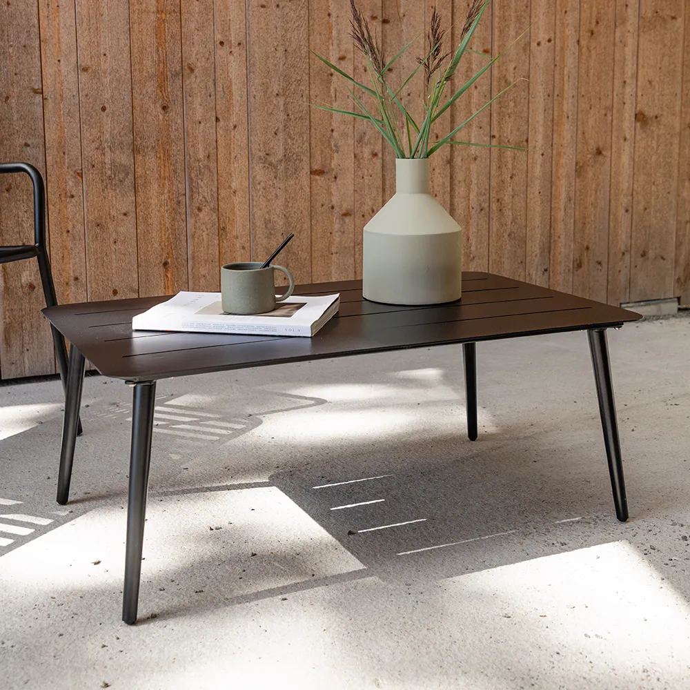 Lina Coffee table 60x100 cm Black
